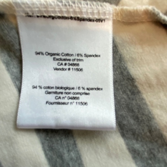 Ladies Grey and white MEC organic cotton and spandex skirt size L/G - Picture 6 of 8